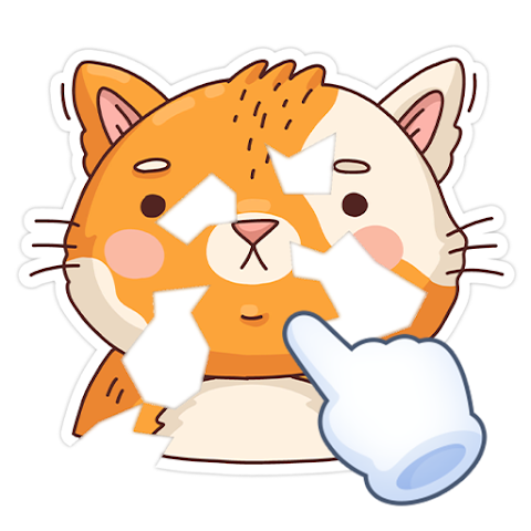 Poly Sticker Icon